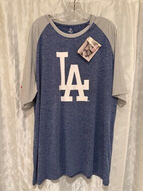 NWT Stitches MLB Los Angeles Dodgers Shirt Adult Size 2XL 🔥 C2